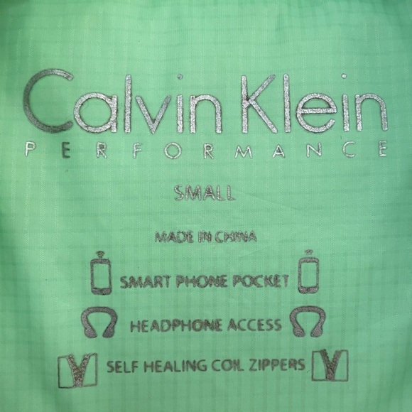 Calvin‎ Klein Jacket Performance Womens Size Small Full Zip - Picture 7 of 8